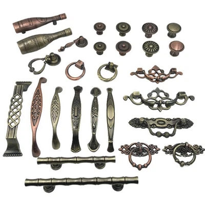 $11.36 • Buy Decor Cabinet Cupboard Handle Door Knobs Antique Furniture Handles Pull Handles