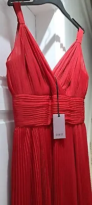 Red Prom Dress - COAST Dress Size 8/10 - Full Length - BNWT • £50