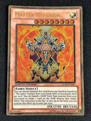 Yugioh Master Hyperion Gld5-en027 Gold Nm • $2.99