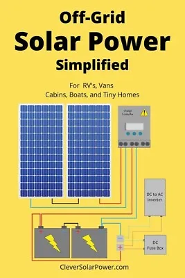 Off Grid Solar Power Simplified: For Rvs Vans Cabins Boats And Tiny Home... • $20.15