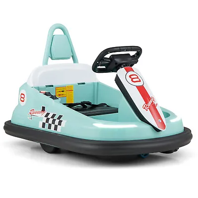 360° Swivel Electric Kids Ride-on Bumper Car Toddlers 6V Ride-on Bumping Toy • £69.95