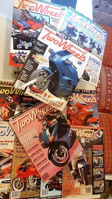 Two Wheels Magazine - 1990's 2000's -  Mainly. Good Condition. Tracked Aus Post. • $5.95