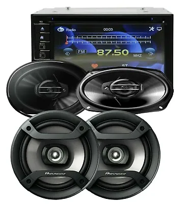 Pioneer 6.5  & 6x9  Speakers +6.2  DVD CD Mirror Link Car Audio Receiver CarPlay • $164.99