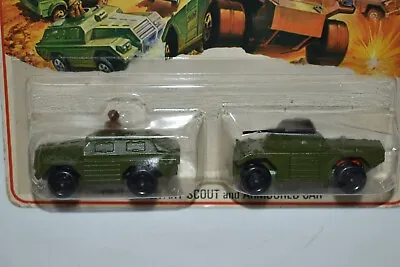 Vintage Matchbox Two Pack TP-13 Military Scout & Armoured Car • $38.99