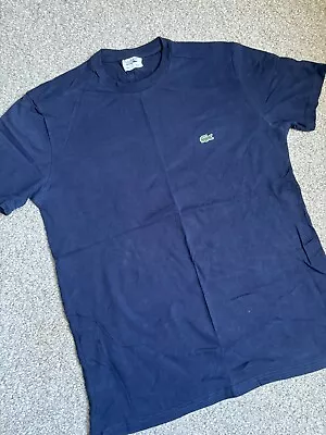 Men’s Lacoste Navy T Shirt XL • £4.99