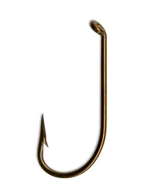 100 - Mustad SPROAT HOOKS Fly Tying And General Purpose Bronze Finish 3399BR • $8.59