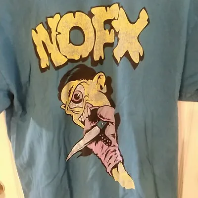 Vintage NOFX Black Flag Parody T Shirt XL • $132