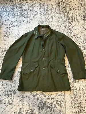 Vintage Swedish M59 Parka Army Military Field Jacket Coat Green Size C146 • $34.99