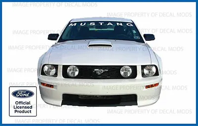 2005 - 2009 Ford Mustang Front Windshield Banner Decal Sticker Graphic V6 GT M • $22.96