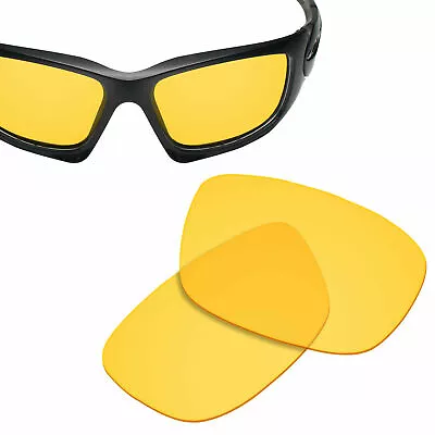 Replacement Lenses For-OAKLEY Scalpel Sunglasses HI-DEF Yellow 100% UVA&UVB • $12.69