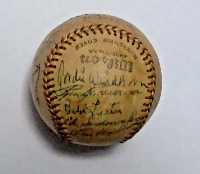 1956 San Francisco Seals Autographed Baseball - Malzone Sadowski Sullivan.... • $175