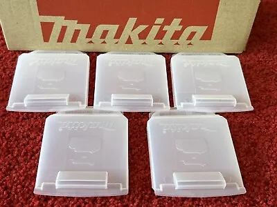 5Pcs Genuine Makita XGT 40V Battery Terminal Protector Cover • £10.86