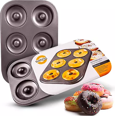 Dohnuts Donut Pan Premium 6 Cup Non-Stick Mini Doughnut And Bagel Maker – For He • $9.99