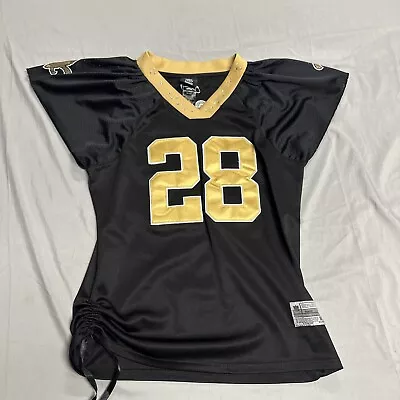 Reebok New Orleans Saints Mark Ingram 28 Sequin Home Jersey Womens Size XL • $24.94