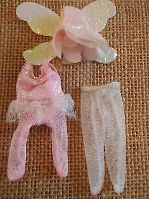 Vintage Barbie Mattel Kelly Kelley Ballerina Tights Wings Clothing Set D23 • $14.99