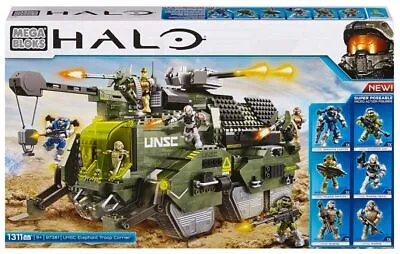 Mega Bloks Halo UNSC Elephant Troop Carrier 97381 • $775.62