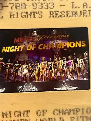 1996 NIGHT OF CHAMPIONS Fitness Bodybuilding Muscle Slide/film MONICA BRANT • $4.99