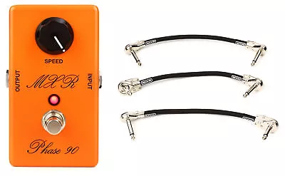 MXR CSP101SL Script Phase 90 Pedal + MXR 3PDCP06 Value Bundle • $144.98