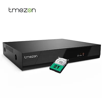 TMEZON 4/8CH 1080P DVR HDMI Video Recorder CCTV Security Camera System Home 2TB • $88.99