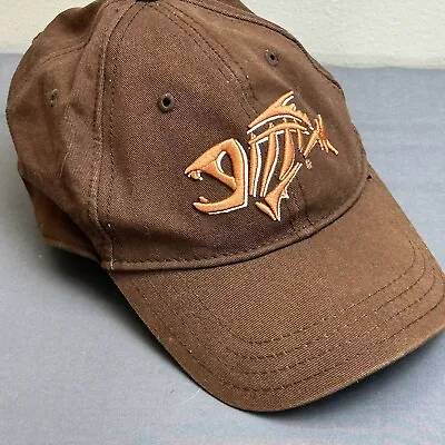 G. Loomis Brown Adjustable Baseball Hat Cap Fish Seketon Fishing Outdoors • $13.02