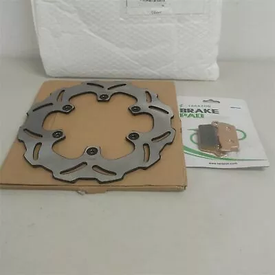 Brake Disc Rotor W/ Pads For Yamaha YZ125/250 WR250F WR450F 03-21 YZF125/250 • $39.99