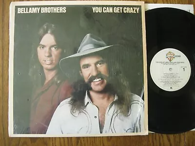 The Bellamy Brothers LP 1980 You Can Get Crazy - EX In Shrink • $5.99