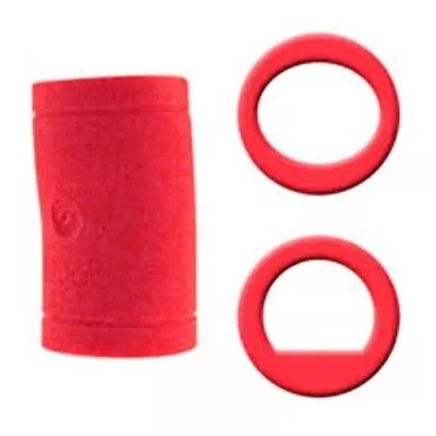 (10 Pack) Turbo Grips Bowling Finger Inserts Quad Classic Red Choose Your Size! • $13.69