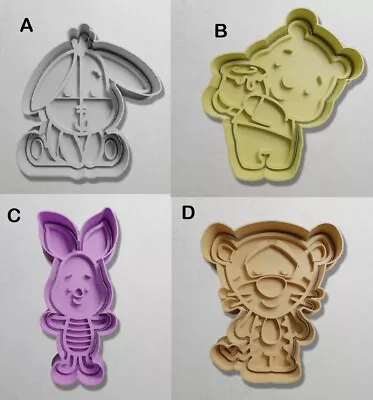 $9.50 • Buy Winnie The Pooh Cookie Cutter & Embosser Fondant Cutter Set Birthday 2pc Piglet 