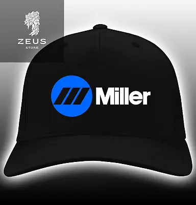 Miller Welding Equipment Logo Black Hat Baseball Cap • $22