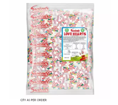 £37.99 • Buy Swizzels Mini Love Heart Rolls Valentine Wedding Favours Retro Party Bag Sweets
