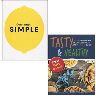 Ottolenghi SIMPLE Yotam Tasty Healthy F*ck That's Delicious 2 Books Set NEW • £29.99
