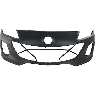 Front Bumper Cover For 2012-2013 Mazda 3 W/ Fog Lamp Holes Primed • $118.20