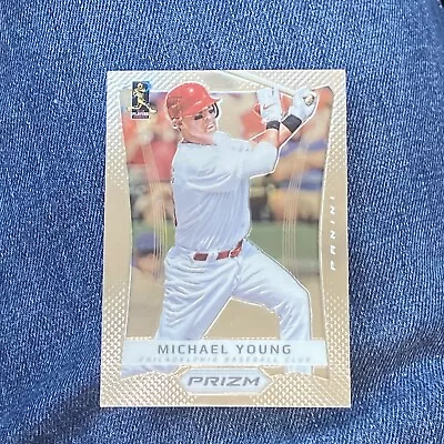 2012 Panini Prizm Michael Young  • $0.75