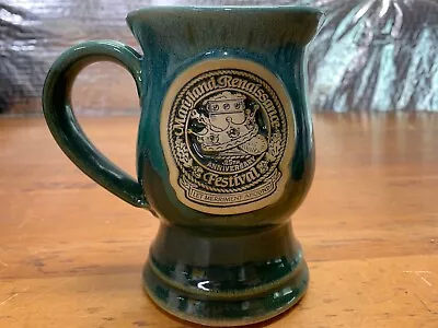 Maryland Renaissance Festival Ale Beer Mug Tankard Handled 25th Anniversary • $14.99