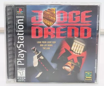 Judge Dredd (Sony PlayStation 1 1998) PS1 - W/Manual CIB Tested Reg Card • $25.95