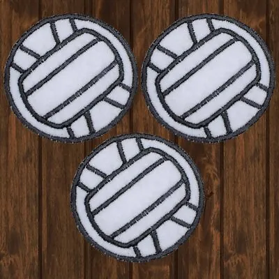 Volleyball Embroidered Patch — 3-Pack — Iron On • $6.63