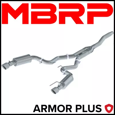 MBRP Armor Plus 3  Cat-Back Exhaust System Fit 2015-2024 Ford Mustang Coupe 2.3L • $709.99