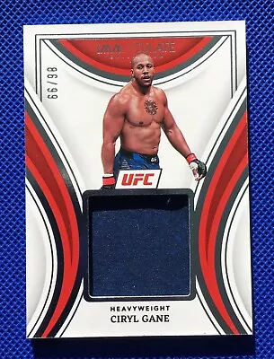 2023 Panini Immaculate UFC Remarkable Memorabilia Ciryl Gane  /99 #RM-CGN • $0.99