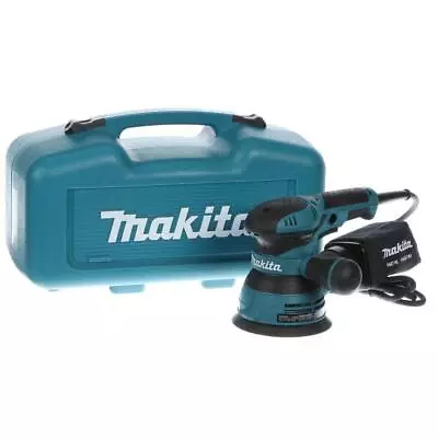 Makita Random Orbit Sander 3-Amp+Corded+Variable Speed+Front Handle W/ Tool Case • $154.12