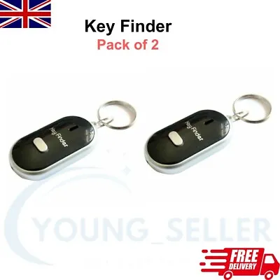 Key Finder Wireless Bluetooth Tracker Alarm Wallet Pet Child GPS Locator Tag 2x • £4.99