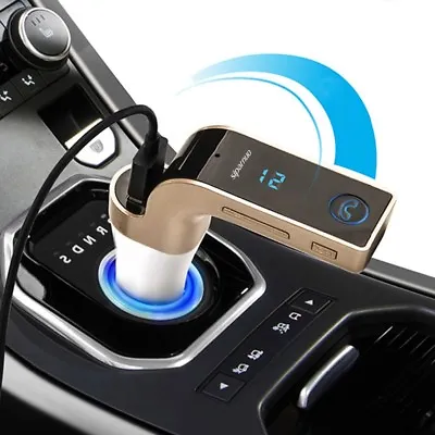 £7.49 • Buy Wireless Bluetooth Car MP3 Player Radio FM Transmitter LCD USB Charger Kit UK
