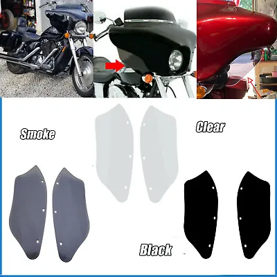 Motorcycle Batwing Fairing Wind Deflectors For Harley Road King Dyna Sportster • $30.40