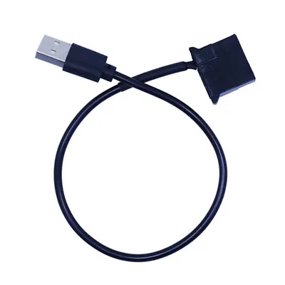 USB To Molex 4 Pin PC Computer Cooling Fan 1 Feet Connector Cable Adapte_~y • $5.81