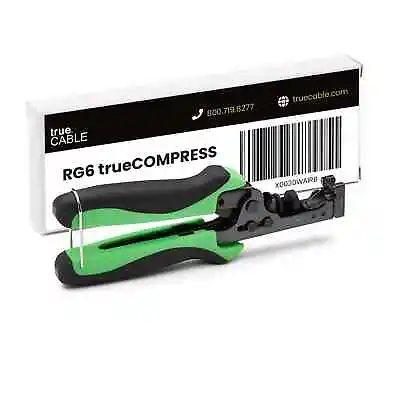 TrueCABLE RG6 F Connector Compression Tool • $31.99