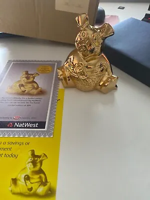 Natwest Gold Pigs 2006 “WOODY” 1 OF 250 Made - RARE  • £3300