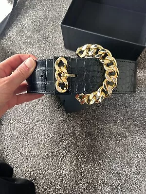 Kate Spade Black Leather Belt  - Size 85 • $50