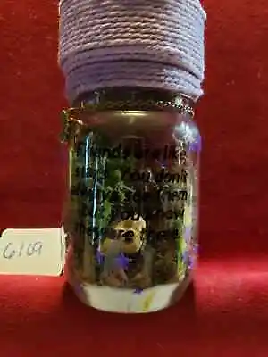 Message In A Bottle Night Light BOHO Wish Jar Friendship Gift Keepsake • $10.29