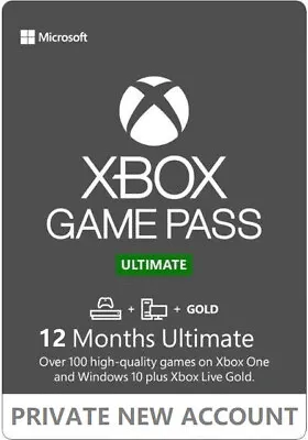 XBOX GAME PASS Ultimate 12 Months (NEW USER ACCOUNT) • $89.99