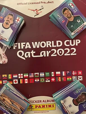 Panini FIFA World Cup Qatar 2022 Stickers - 5 Stickers For £2.50 • £2.50