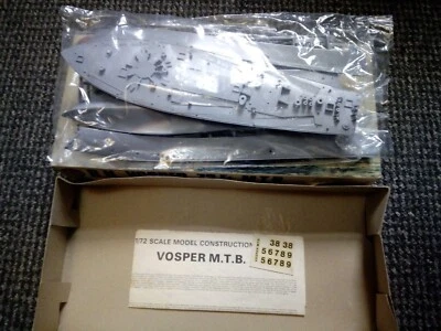 £50 • Buy Airfix 1/72 Vosper Motor Torpedo Boat MTB Model Kit